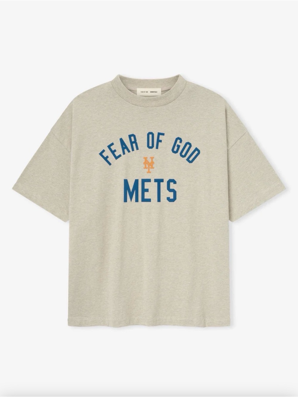 “Fear of God Essentials” 90’s Mets XL Tee